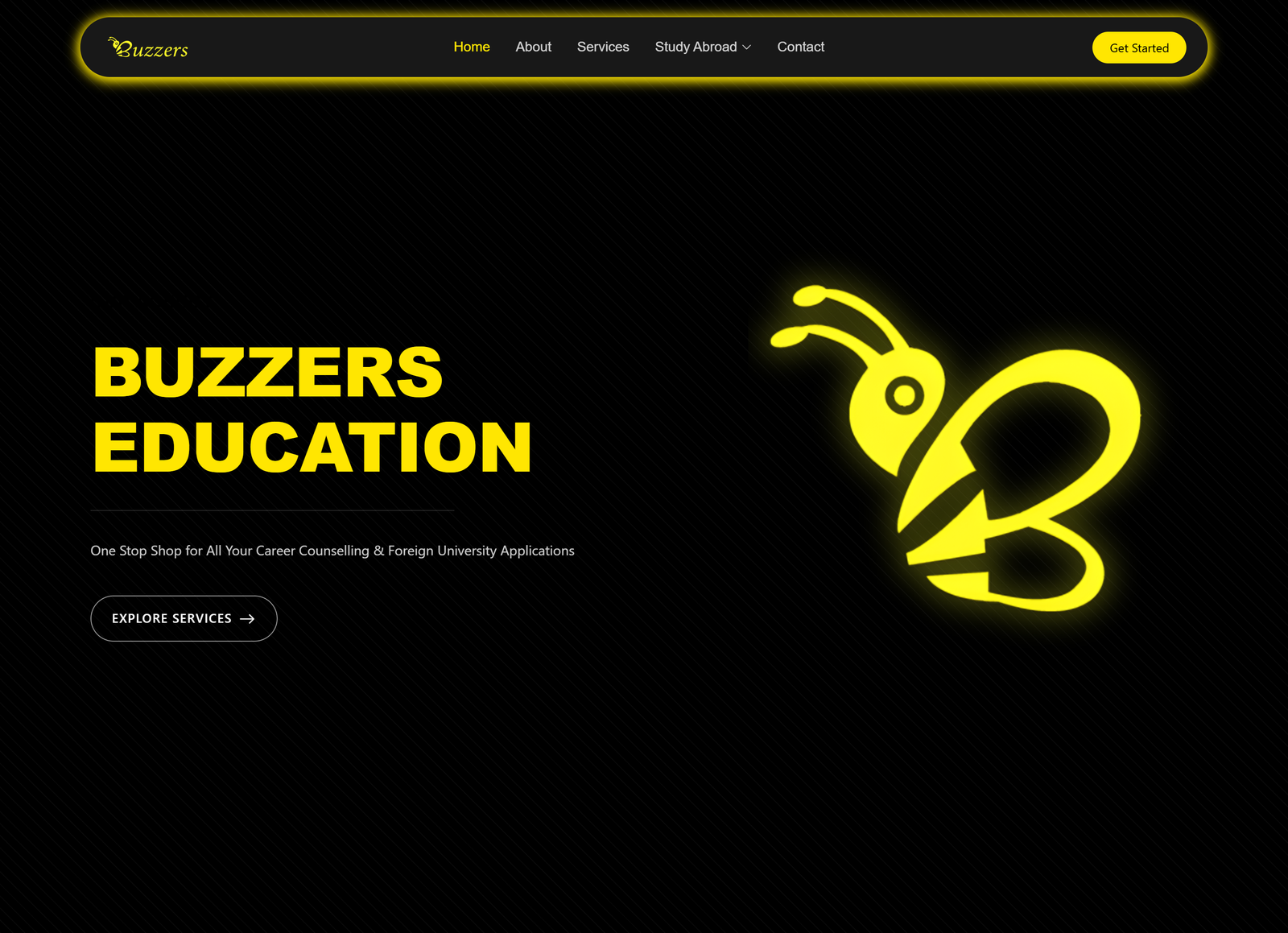 Buzzers Education Consultancy Website